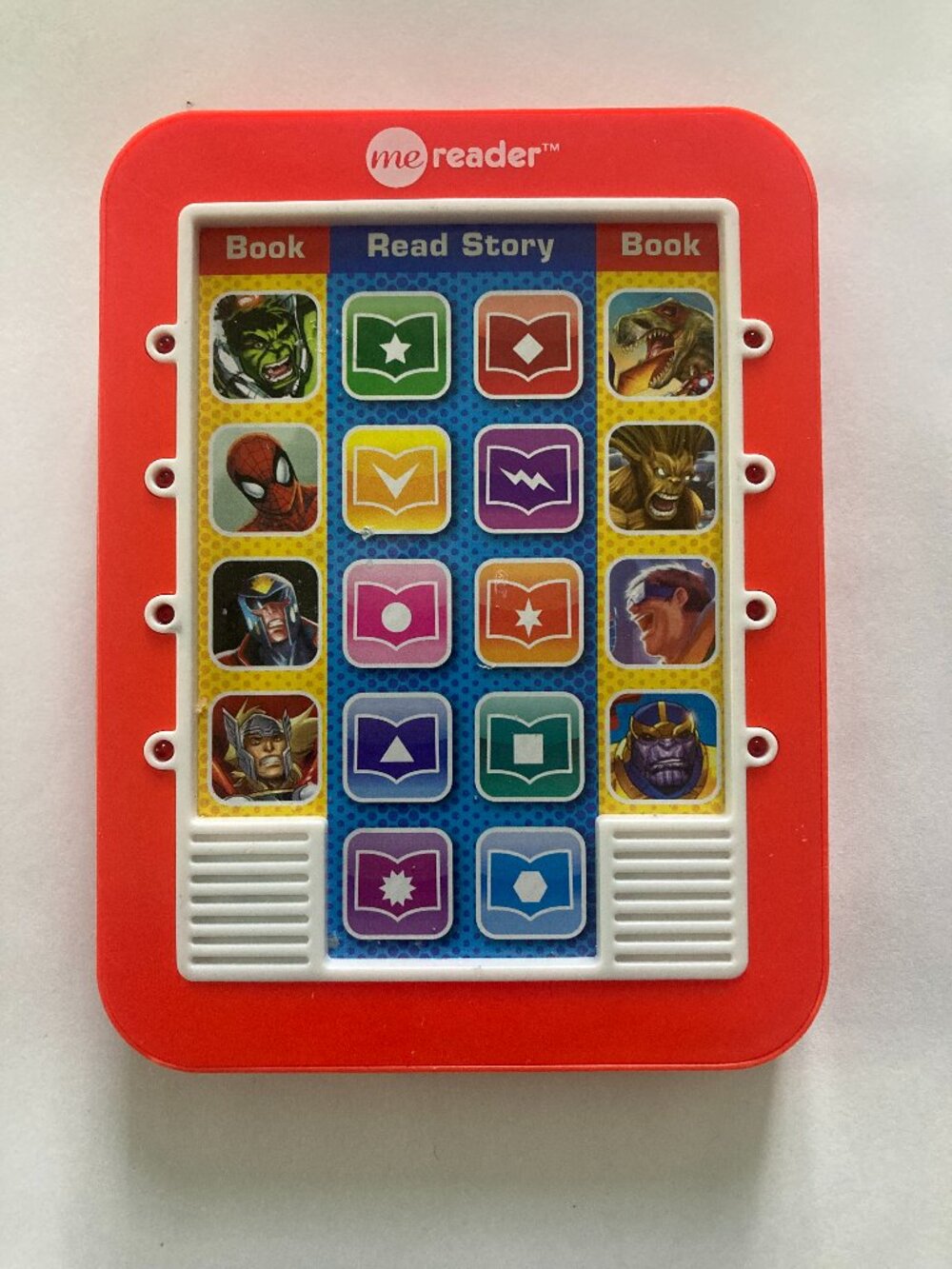 Marvel Super Heroes Me Reader Only Electronic Replacement Read Aloud